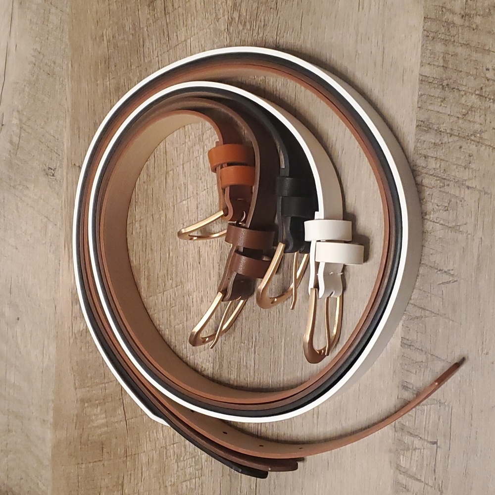 4 thin belts